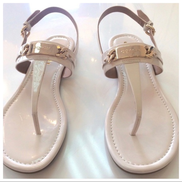 Coach Shoes - Coach leather sandals